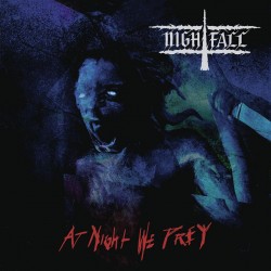 Nightfall - At Night We Prey (Blue & White Vinyl)