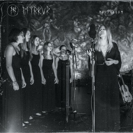 Myrkur - Mausoleum (Black and White Galaxy Vinyl)