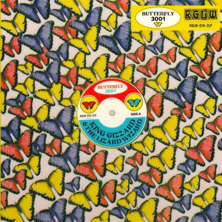 King Gizzard & The Lizard Wizard - Butterfly 3001 (Recycled Black Vinyl)