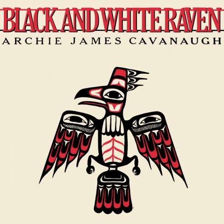 Archie James Cavanaugh - Black And White Raven