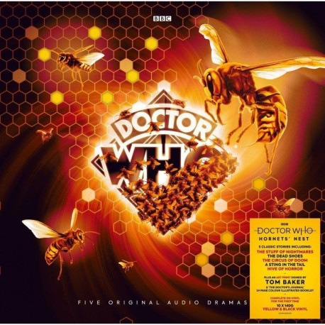 Doctor Who - Hornets' Nest BBC Audio Book (10LP Yellow/Black Box Set)