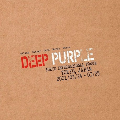 Deep Purple - Live In Tokyo 2001 (LTD Clear/Red Vinyl)