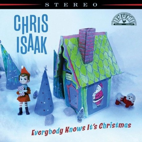 Chris Isaak - Everybody Knows It's Christmas (Red Splatter Vinyl)