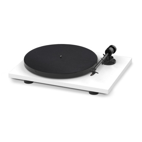 Pro-Ject E1 Turntable - Gloss White