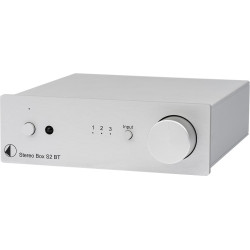 Pro-Ject Stereo Box S2 BT Integrated Amplifier with Bluetooth - Silver