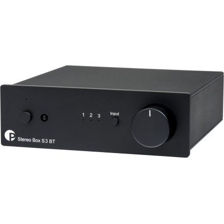 Pro-Ject Stereo Box S3 BT Integrated Amplifier with Bluetooth - Black