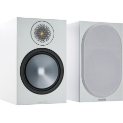Monitor Audio Bronze 100 Bookshelf Speakers - White