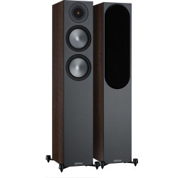 Monitor Audio Bronze 200 Floorstanding Speakers - Walnut