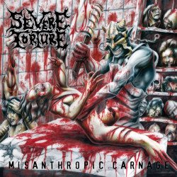 Severe Torture - Misanthropic Carnage (Clear / Blood Splatter Vinyl)