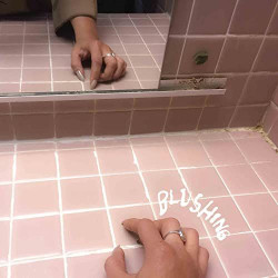 Blushing - Tether / Weak (Pink Vinyl)