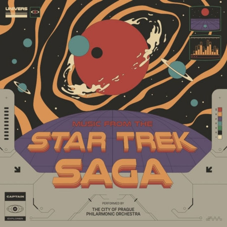The City Of Prague Philharmonic - Star Trek Saga Soundtrack (Blue Vinyl)