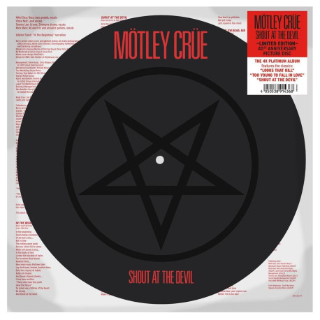 Motley Crue - Shout At The Devil (Pic Disc)