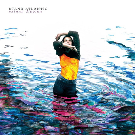 Stand Atlantic - Skinny Dipping (Clear w Pink & Blue Splatter)