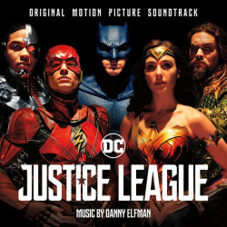 Various - Justice League Soundtrack (Flaming Coloured Vinyl)