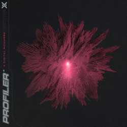 Profiler - A Digital Nowhere (Red / Black Splatter Vinyl)