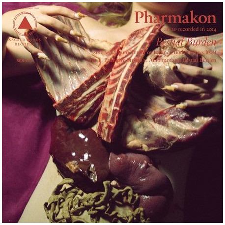 Pharmakon - Abandon (Black / White / Orange Vinyl)