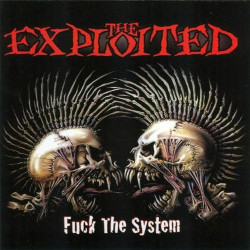 The Exploited - Fuck The System (Red / Black Splatter)